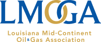 Logo of the Louisiana Mid-Continent Oil and Gas Association, featuring the letters 